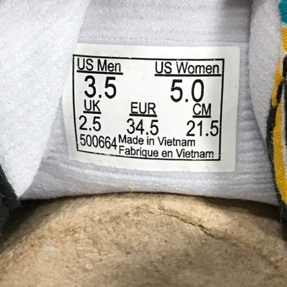 Vans‎ Iso 1.5 Tropical Leaves Black Shoes - Picture 7 of 7